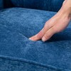 Vynxaria Accent Chair With Comfy Chenille Club Fabric,Comfy Upholstered Living Room Arm Chair,Springs Cushions & Retro - 3 of 4