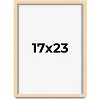 PosterPalooza | Classic Modern Yellow Picture Frame - UV Acrylic, Foam Board Backing, Hanging Hardware - 2 of 4