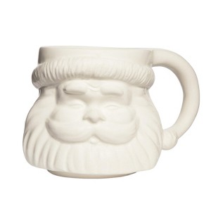 Santa 19oz. Figurine Coffee Mug - 1 of 4