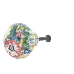 Blue Rose Polish Pottery 440 Ceramika Artystyczna Drawer Pull - 1 of 1