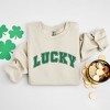 Simply Sage Market Women's Graphic Sweatshirt Lucky Varsity - 3 of 3