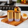Unique Bargains Checkered Print Disposable Baking Cups Aluminum Foil 2.68"x1.57" 50 Pcs - 2 of 4