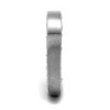 Slickblue Women's Silver Square Eternity Band Ring, Stainless Steel, Clear Synthetic Crystals,Polished Finish,Sizes 5–10 - 4 of 4