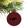 Claflin University Primary Logo Mini Small Tiny Wood Christmas Tree Holiday Ornament - 3 of 4