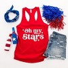 Simply Sage Market Women's Oh My Stars Bold Racerback Tank - 2 of 4