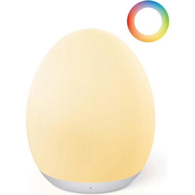 MYKKO night Light for Kids, Baby Egg Light with 7 Colors Changing Mode