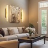 CityFurn Modern LED Wall Sconces With Alabaster Shade - 2 of 4