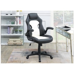 NicBex Swivel Gaming Chair with Adjustable Height&Wheels,Ergonomics Office Chairs Video Game Chaise for Office&Home,Upholstery Leisure Chair - 1 of 4