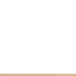 wood color detachable round fan style square hole