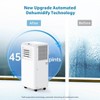 Acekool Portable AC Unit 8000BTU ASHRAE 3-In-1 Portable Air Conditioner Cools Rooms up to 350 Sq.Ft, White - 4 of 4