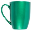 Elanze Designs Gnome With Stripes On Hat 10 ounce New Bone China Coffee Tea Cup Mug, Emerald Green - image 2 of 4