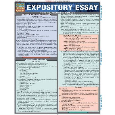 Expository Essay - (Quickstudy: Academic) by  Thomas Smith (Poster)