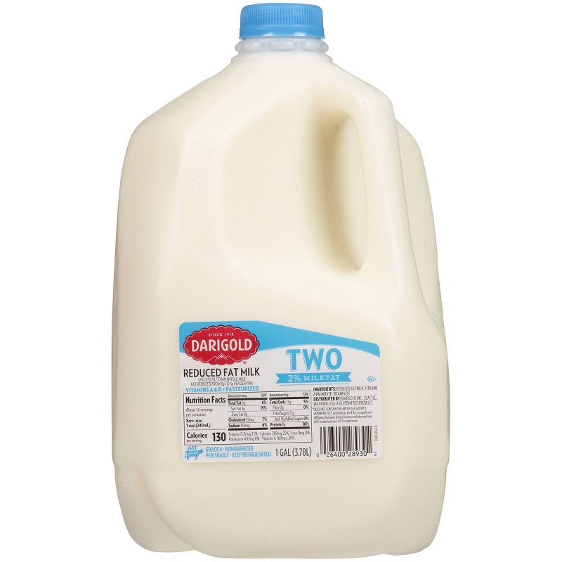 Darigold 2% Milk - 1gal, 1 of 4
