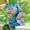 Briarwood Lane Summer House Flag 40x28 For Outdoor Fancy Peacock For Summer House Flag - 3 of 3