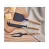 TAG Cheese Knife Serving Utensils Set with Bamboo Handle, Set of 3 - 2 of 2