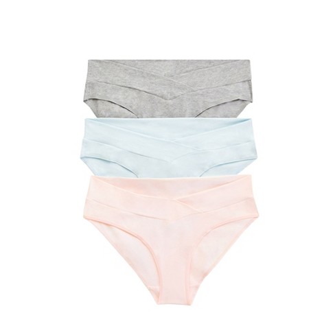 Maternity Bikini Panties (3 Pack) Pink Multi X Large | Motherhood ...