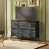 GALAXHERO 5 Drawer Dresser, Long Fabric Storage Unit for Bedroom, Closet & Hallway - 4 of 4
