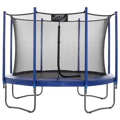 UpperBounce 10' Trampoline with Enclosure Set