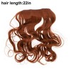 Unique Bargains Women's Halloween Big Wavy Hair Extensions High Temperature Fiber Red Brown 1 Pc - 3 of 3