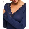 Adore Me Women's Hasina Sleepshirt Sleepwear XL / Medieval Blue. - 2 of 4