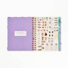 Be Rooted Be Rooted 7"x9" Academic Planner 2025 - 26 All Over Print Purple - 3 of 4