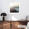 25" x 25" La Jolla Square by Rachel Dowd I Wood Framed Wall Art Print - Amanti Art: Giclee Ocean Scene, Hardwood Frame - 4 of 4