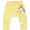 Disney Princess Belle Aurora Cinderella Baby Girls 3 Pack Pants Newborn to Infant - 4 of 4