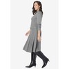 Jessica London Women's Plus Size Belted Cable Sweater Dress - 4 of 4