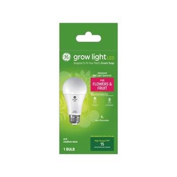 GE A19 Grow Light Bulb for Flowers and Fruit