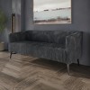 ChaletPosh Velvet Sofa - 2 of 4