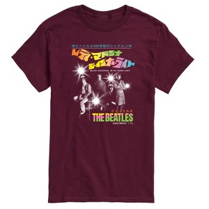 Men's - Beatles - Lady Madonna The Inner Light Japanese Short Sleeve Graphic T-Shirt - 1 of 4