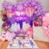 PartyWoo Crepe Paper Streamers Metallic Gold Royal Purple 4 Rolls 328 ft 1.8 in x 82 Ft Roll - 4 of 4