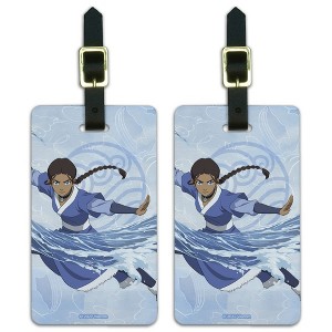 Avatar The Last Airbender Katara Luggage ID Tags Set of 2 - 1 of 4