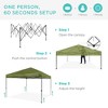 Best Choice Products 8x8ft Easy Setup Pop Up Canopy w/ 1-Button Setup, Wheeled Case, 4 Weight Bags - 2 of 4