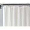 Dainty Home Linea Ombre Striped Linen Textured Shower Curtain - 2 of 4