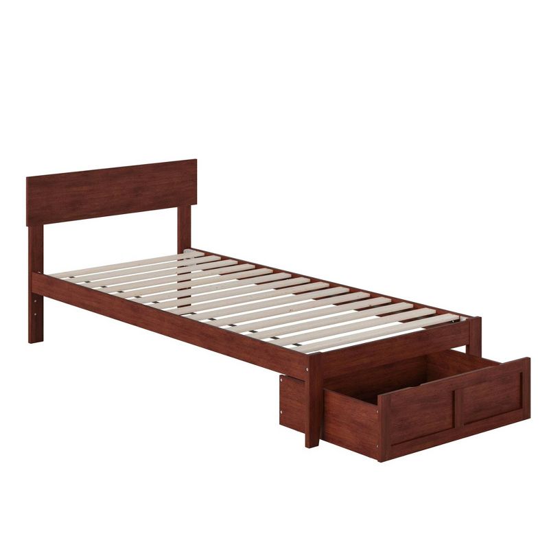 Boston Bed with Foot Drawer - AFI, 4 of 8