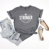 Simply Sage Market Women's Be Stronger Short Sleeve Garment Dyed Tee - 2 of 2