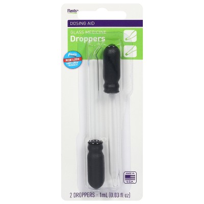 Flents Glass Medicine Droppers 2 ea