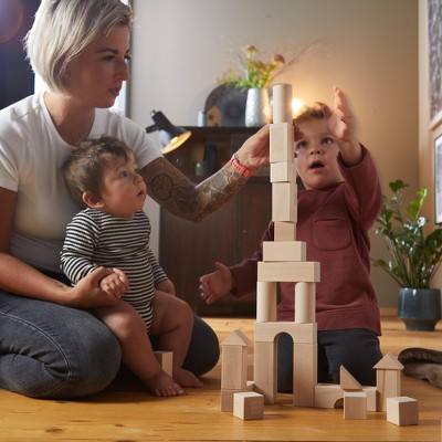 HABA Basic Building Blocks 102 Piece Extra Large Wooden Starter Set (Made in Germany)