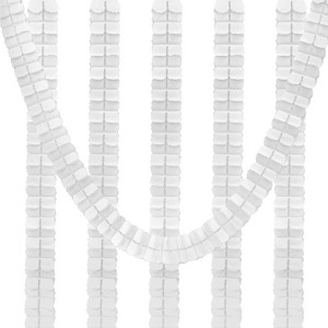 Unique Bargains Paper Reusable Streamers Party Wedding Backdrop Hanging Decoration Four-Leaf Garlands 6 Pcs - 1 of 4