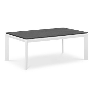 Modway Riverside Aluminum Outdoor Patio Coffee Table - 1 of 4