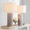 Melina Table Lamp (Set of 2) - White Wash - Safavieh. - image 4 of 4