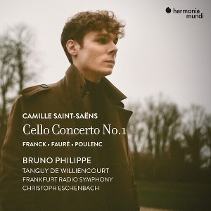 Bruno Philippe - Saint-Saens: Cello Concerto No. 1 - Franck Faure & Poulenc (CD) - 1 of 1