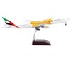Boeing 777-300ER Commercial Aircraft White with Orange Graphics "Gemini 200" Series 1/200 Diecast Model Airplane by GeminiJets - 3 of 3