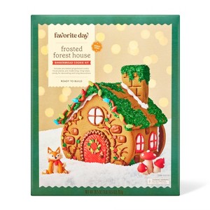 Christmas Woodland House Cookie Kit - 26.5oz - Favorite Day™ - 1 of 4