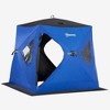 Outsunny 2 Person Insulated Ice Fishing Shelter Pop-Up Portable Ice Fishing Tent with Carry Bag and Anchors for -22℉ - 4 of 4