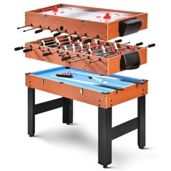 Best Choice Products 2x4ft 10-in-1 Combo Game Table Set W/ Hockey 