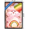 Trends International Care Bears - Cheer Bear Rainbow Balloon Framed Wall Poster Prints - 3 of 4