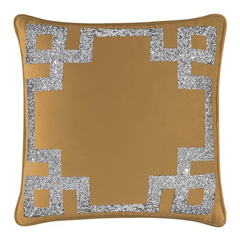 Greek key throw outlet pillows