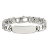 Black Bow Jewelry Men's 10mm Polished Stainless Steel X Link I.D. Bracelet, 8.25 Inch - 3 of 4